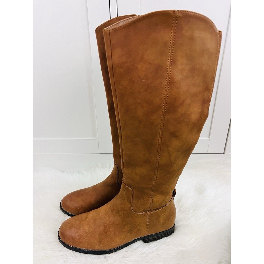 Universal Thread Soft Faux Suede Tall Knee High Riding Boots Boho Festival 7.5